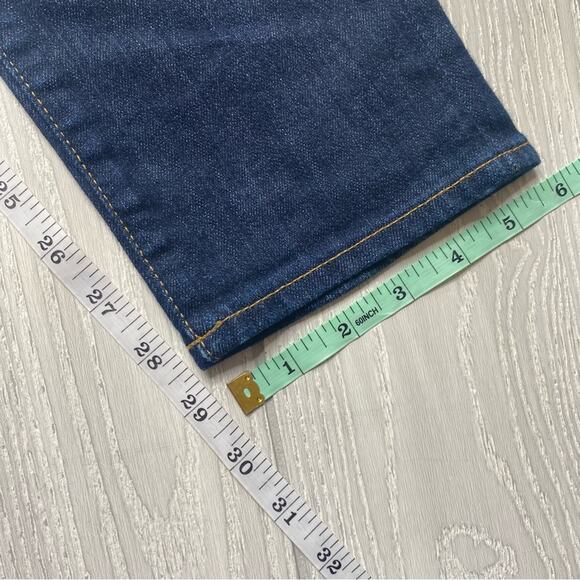 Adriano Goldschmied The Stilt Cigarette Leg Dark Wash Blue Skinny Jeans Size 26R - Picture 6 of 11